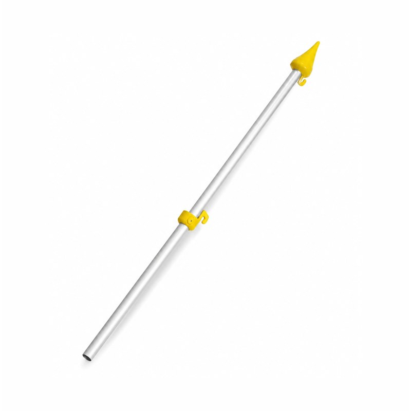 Lance aluminiu pentru steag – set cu vârf și întinzător